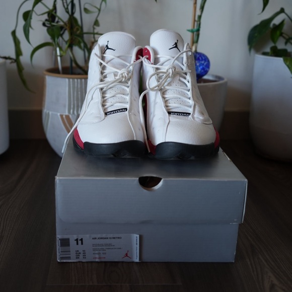 Jordan Other - Jordan White and Red Men's Sneakers